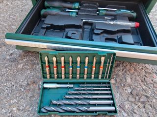 Caja de herramientas Parkside verde N*2