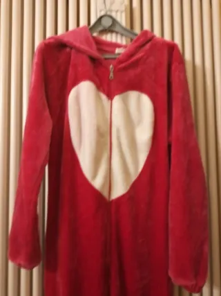 Pigiamone Cuore San Valentino Taglia Unica