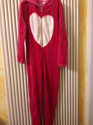 Pigiamone Cuore San Valentino Taglia Unica