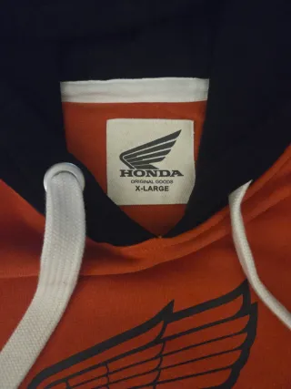 Felpa Honda Making Legends Arancio/Nero