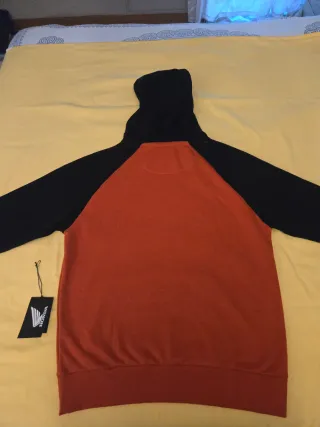 Felpa Honda Making Legends Arancio/Nero