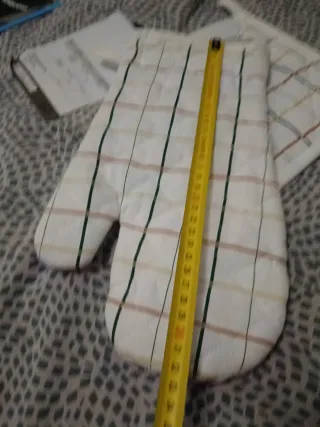 Set Manoplas y Agarrador Cocina