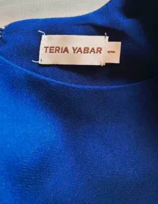Vestido Teria Yabar Azul Talla S
