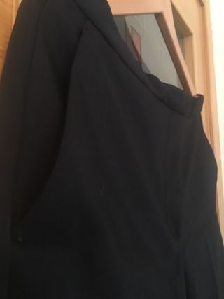Pantalón de vestir negro Zara