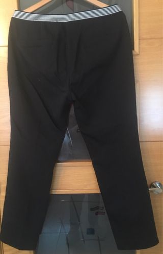 Pantalón de vestir negro Zara