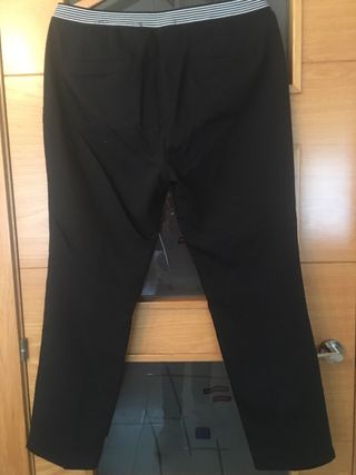 Pantalón de vestir negro Zara