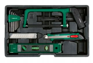 Caja Herramientas Metálica Verde N°3