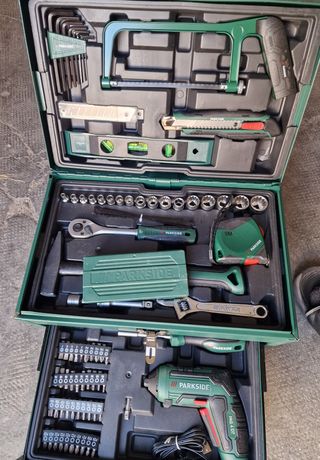 Caja Herramientas Metálica Verde N°3