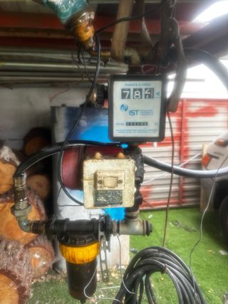 Surtidor de gasoil combustible