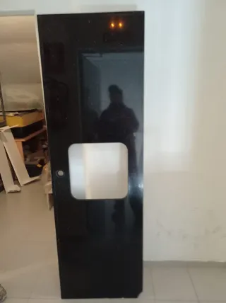 Encimera de granito negro galaxy mota plateada