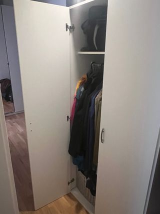 Armadio bianco due ante