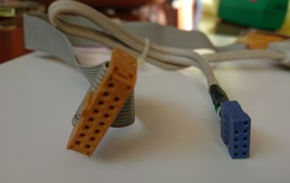 Staffa combo connettore DB15 + 2 porte USB