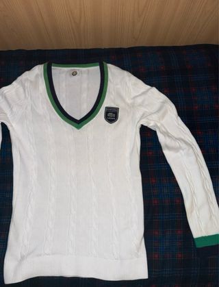 Maglione Lacoste V-neck Bianco Uomo