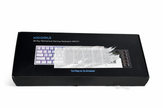 Teclado Mecánico KOORUI Negro Multicolor