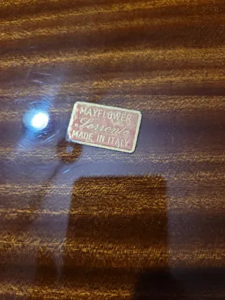 Vassoio vintage decorato