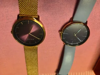 Relojes HAVET Mujer Azul y Dorado