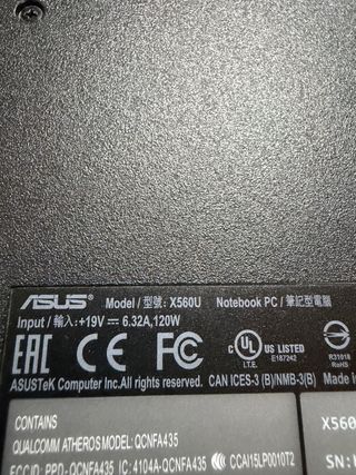 PORTÁTIL ASUS X560U