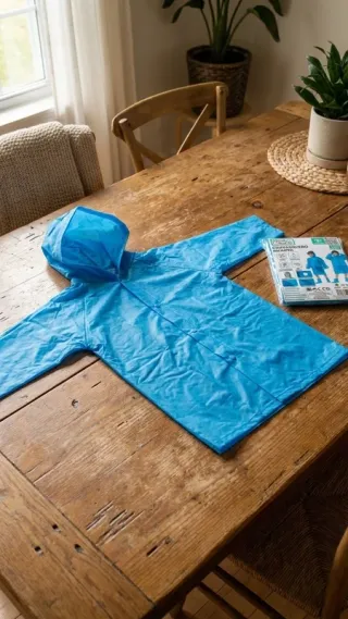 Pack 2 Chubasqueros Infantiles Azul