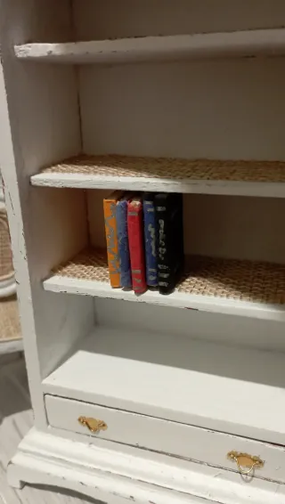 Set 5 Libri Miniature Dollhouse Scala 1:12