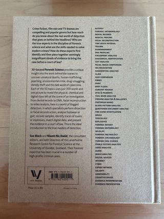 30-Second Forensic Science 50 Key Topics Reveal...