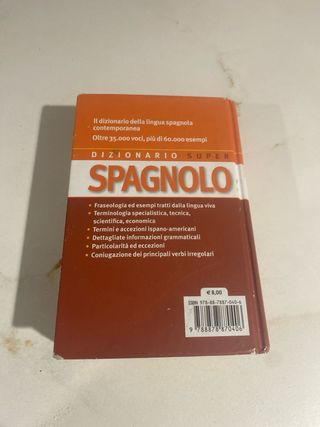 Dizionario spagnolo. Italiani-spagnolo, spagnol...