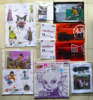 Colección Dragon Ball: Pegatinas, Toalla y Bolsa
