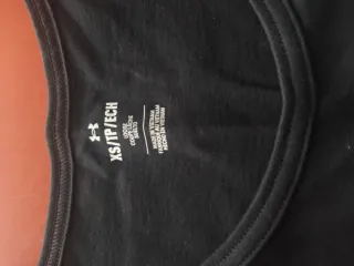 Camiseta tirantes unisex Under Armour negra