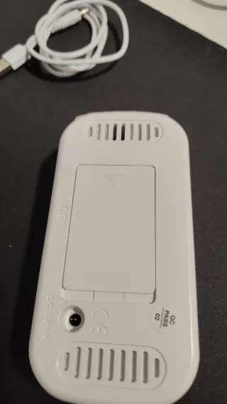 Despertador Digital Blanco