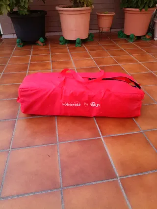 Cuna de viaje con doble altura