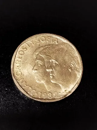 Moneda 500 Pesetas España Escudo Real