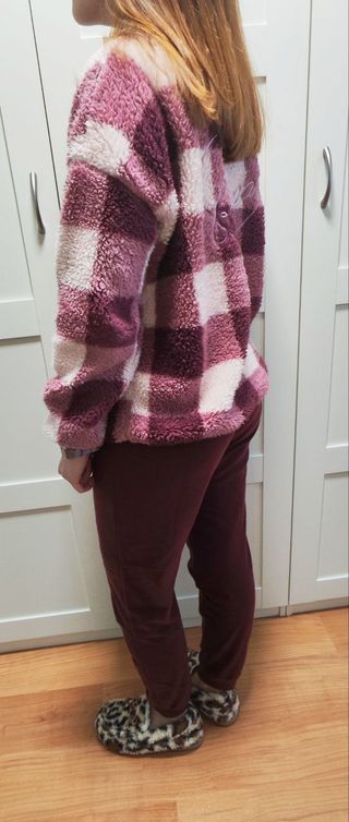 Pijama Polar WomenSecret x La Vecina Rubia-2piezas