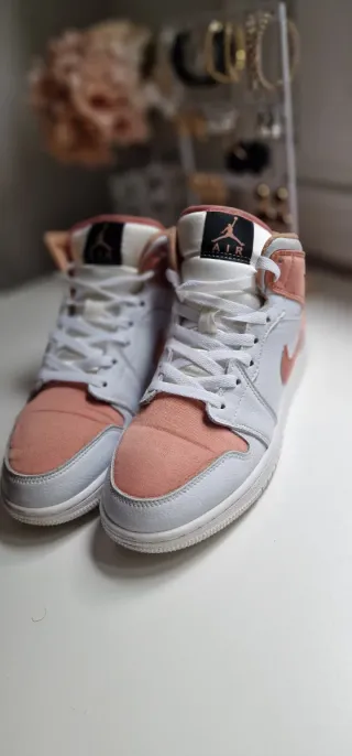 Jordan Mujer/Niña Talla 38.5 Rosa/Blanco