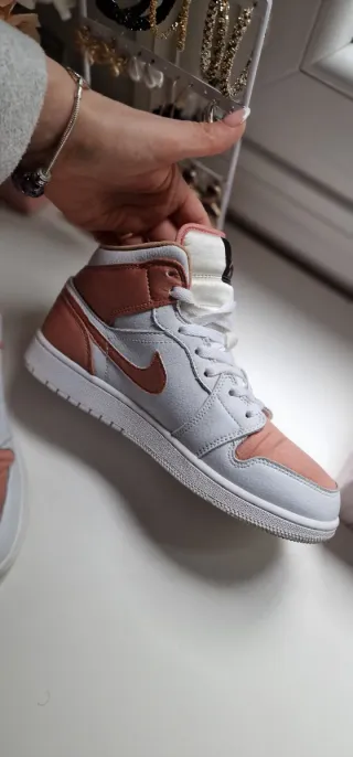 Jordan Mujer/Niña Talla 38.5 Rosa/Blanco