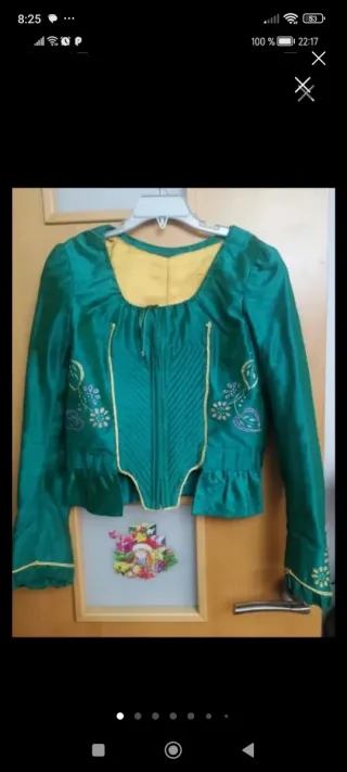 Corpiño Fallera Huertana Baturra Regional