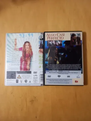 4 DVDs música Madonna + 1 película dvd + cd GRATIS