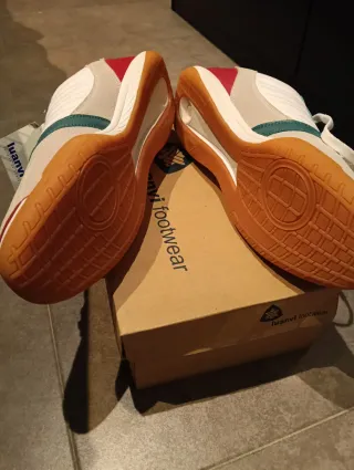 Zapatillas Hummel Hombre Beige/Verde