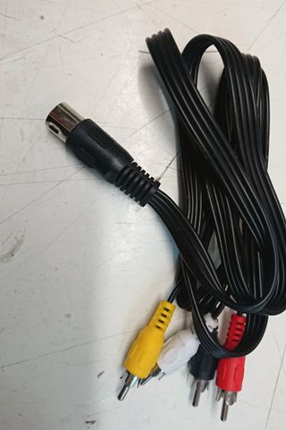 Cavo Din 5 poli Maschio A RCA Maschio Audio/Video