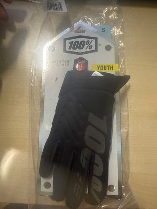 Guantes 100% Brisker Youth Talla S