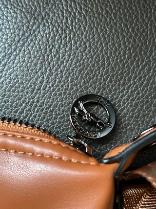Bolso Longchamp Marrón Piel