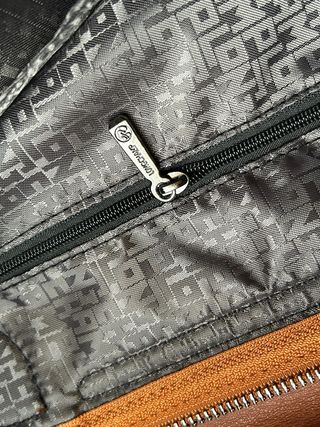 Bolso Longchamp Marrón Piel