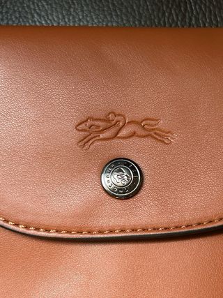 Bolso Longchamp Marrón Piel
