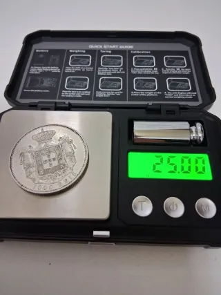 Plata Portugal 1899.