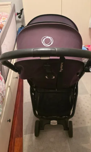 Bugaboo Butterfly Negra + Burbuja Lluvia (Ocasión)
