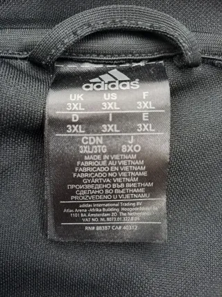 Chaqueta baloncesto Real Madrid 2014-15 Adidas 3XL