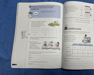 Libro de vacaciones o refuerzo  matematicas 4º