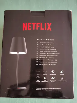 Lampada LED Portatile Netflix