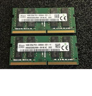 2x 16GB DDR4 SODIMM SK Hynix PC4-3200A