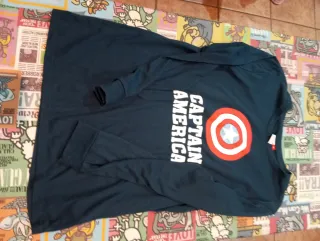 Camiseta Marvel Capitán América Talla M