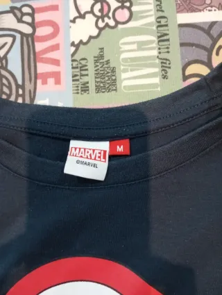 Camiseta Marvel Capitán América Talla M