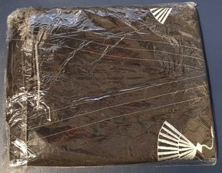 Kimono negro imitación (Haori y Hakama)